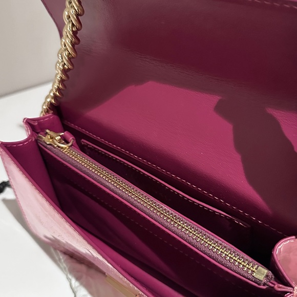 Pinko Metallic Pink crossbody bag - Picture 3 of 5